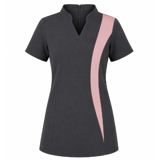 Lana charcoal dusty pink